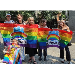 Veľká dúhová vlajka Dúhy.sk